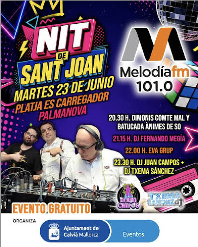 Nit de Sant Joan 2026 (Palmanova)