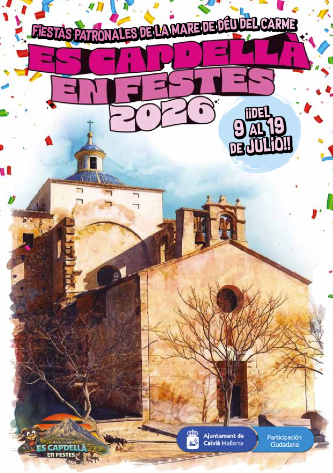 Fiestas de Verano de Es Capdellà 2026