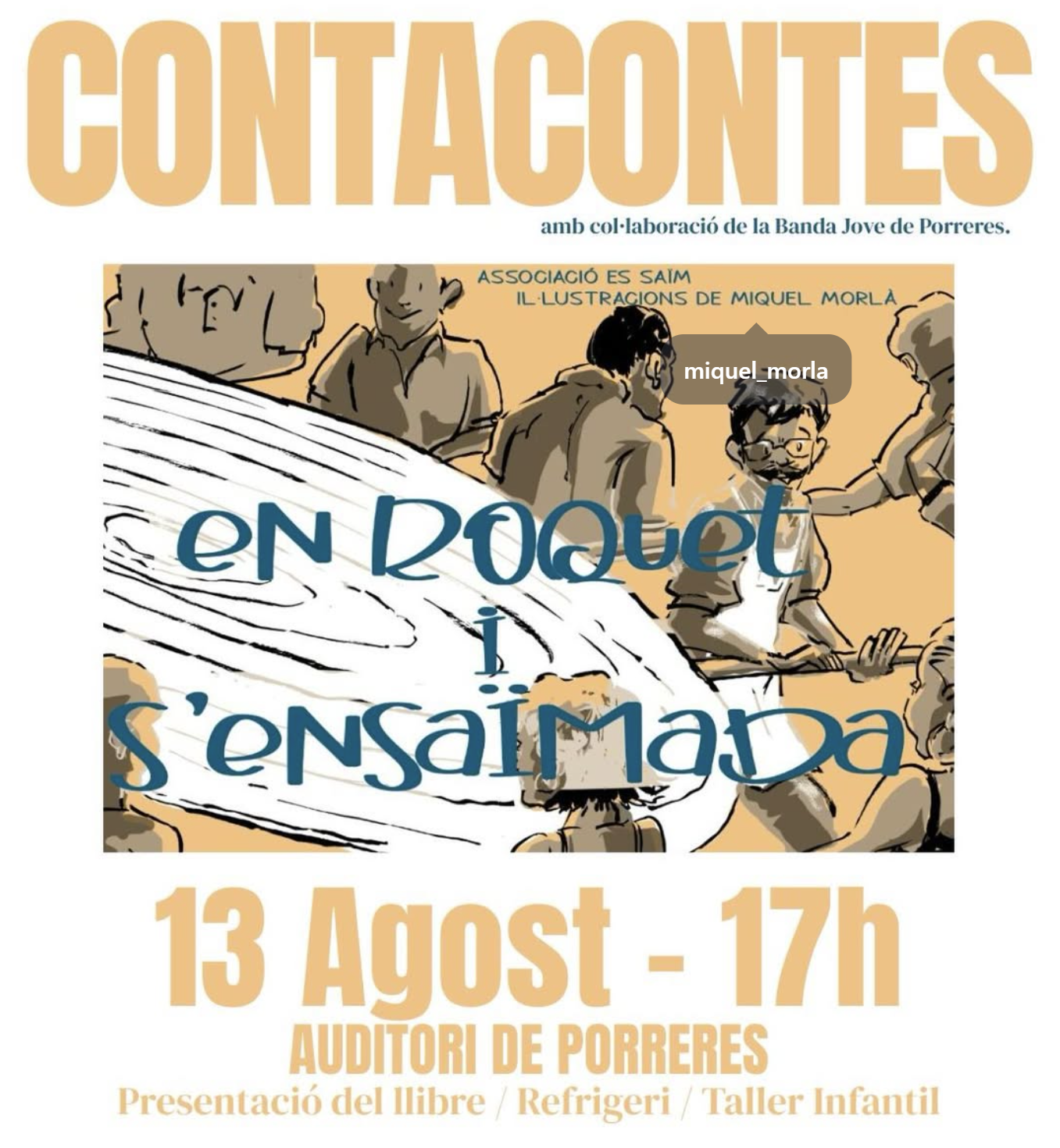 Cuentacuentos "En Roquet i s'Ensaimada"