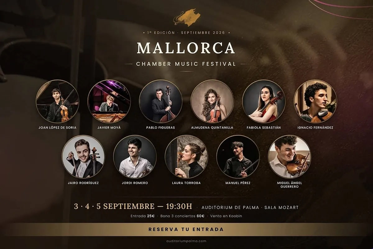 Mallorca Chamber Music Festival 2026 · Kostenloses Konzert in Ca n'Oleo
