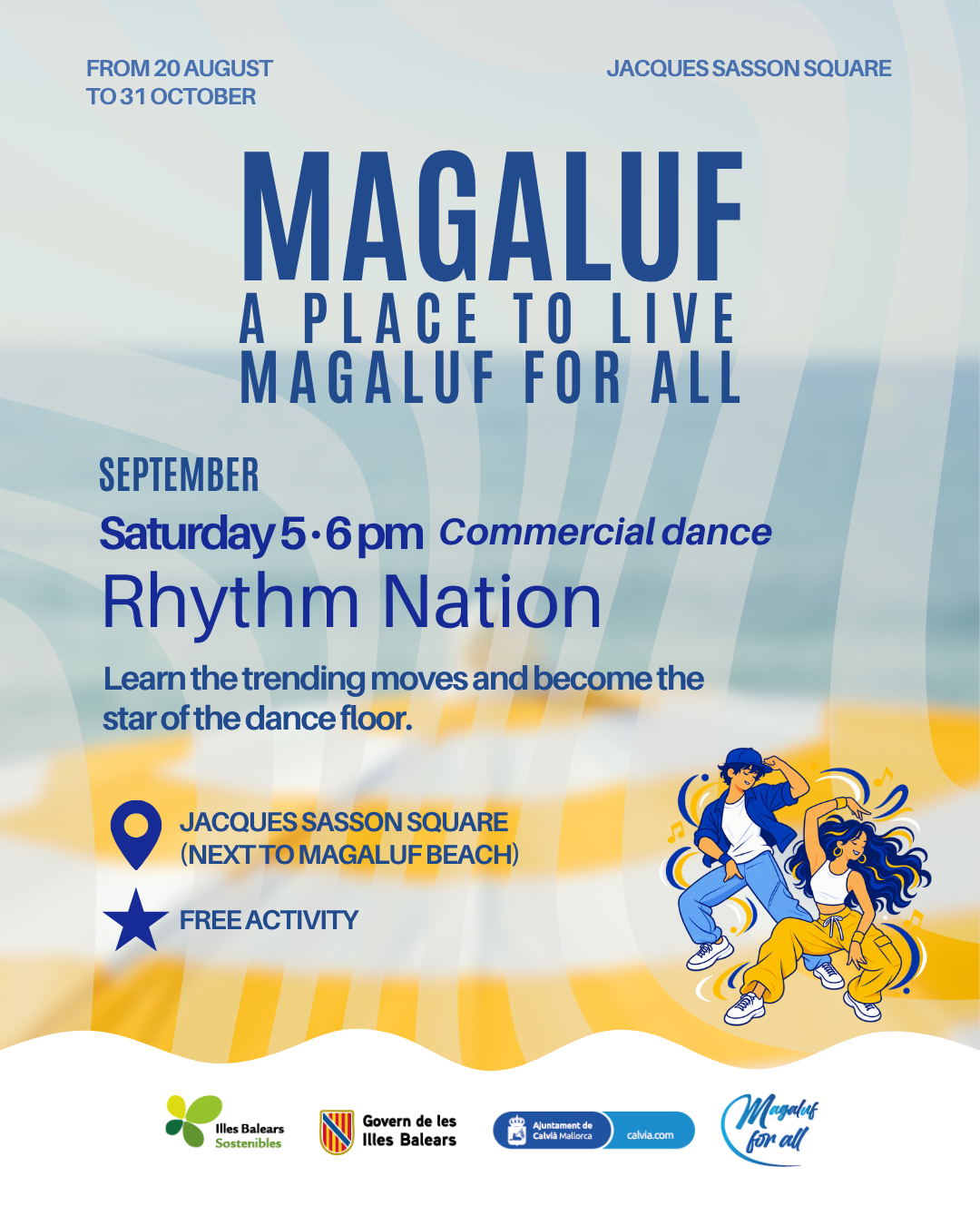 Commercial dance with Rhythm Nation