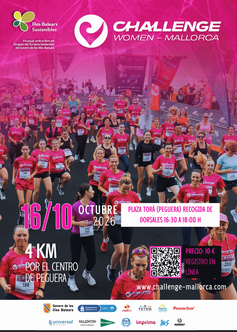 Challenge Women Mallorca 2026 - 4-km-Stadtlauf