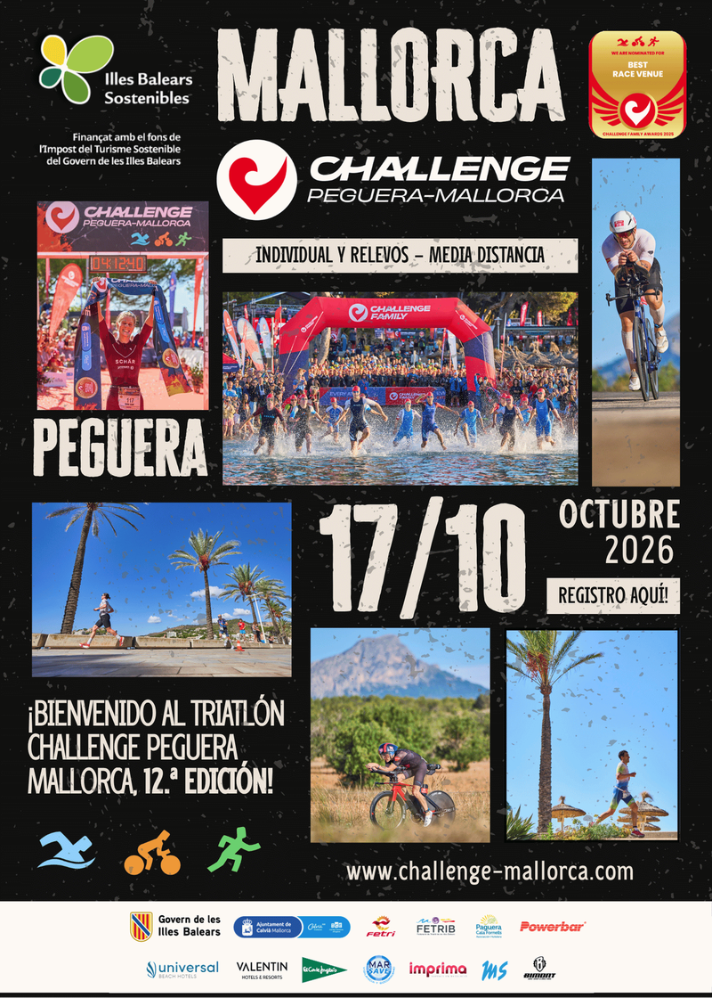 Challenge Peguera Mallorca 2026 - Mitteldistanz-Triathlon