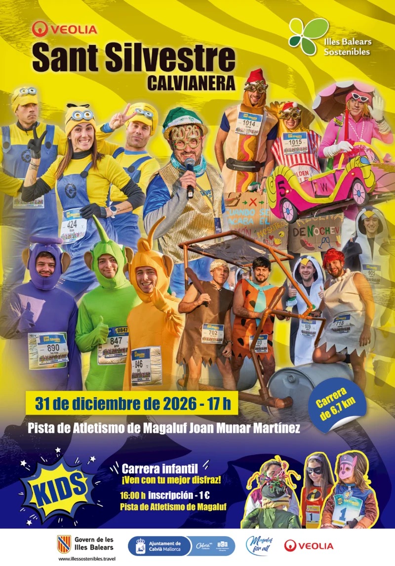 Veolia Sant Silvestre 2026 - Silvesterlauf in Magaluf