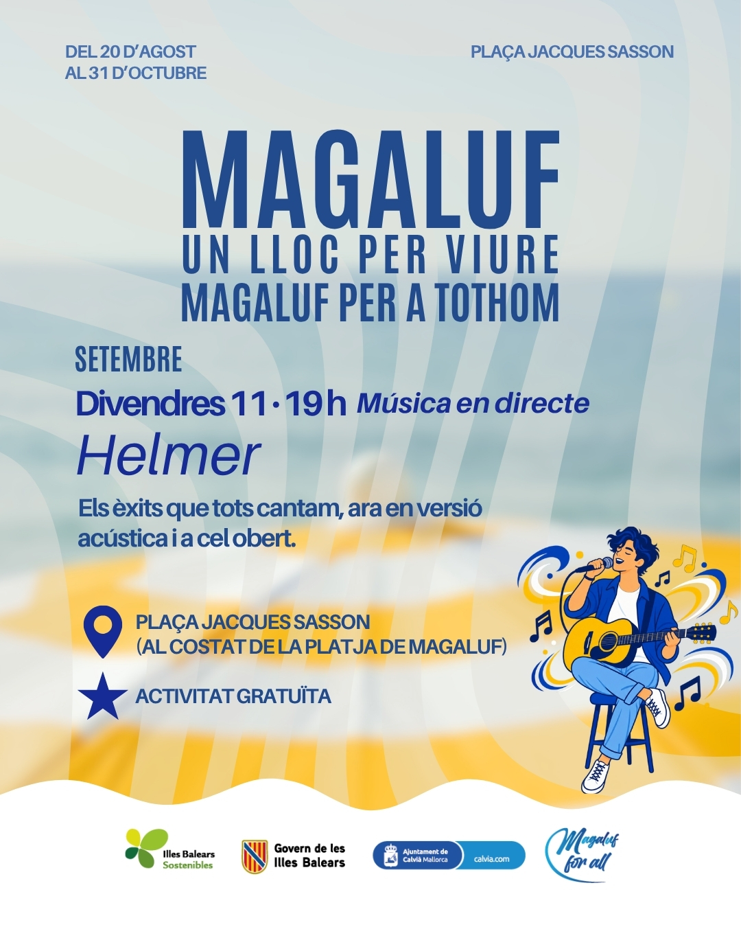 Helmer - Música en directe a la plaça Jacques Sasson