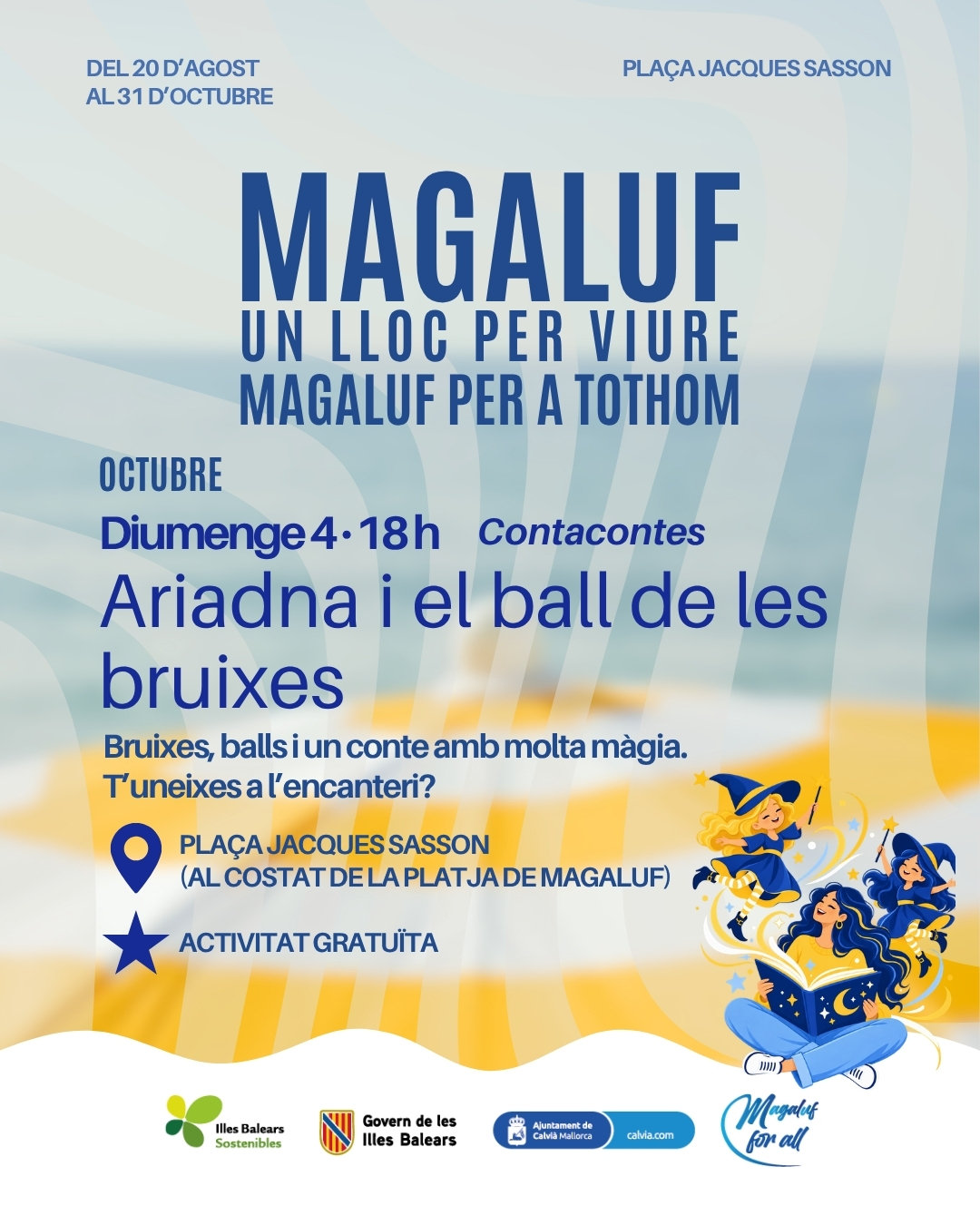 Ariadna i el ball de les bruixes - Contacontes a la plaça Jacques Sasson