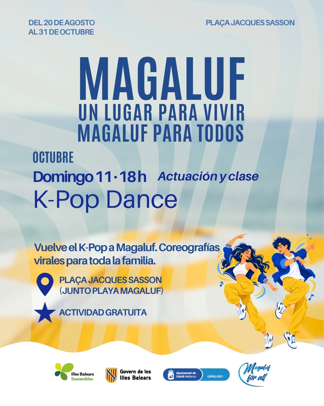 K-Pop Dance - Actuación y clase en la Plaça Jacques Sasson