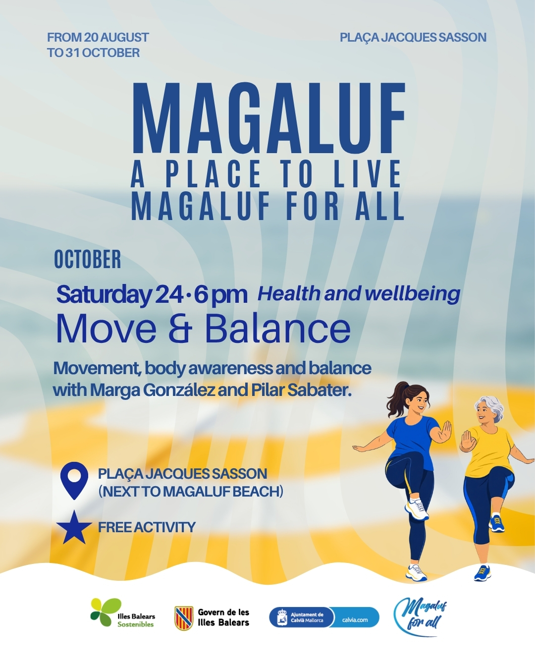 Move & Balance - Health and wellbeing at Plaça Jacques Sasson