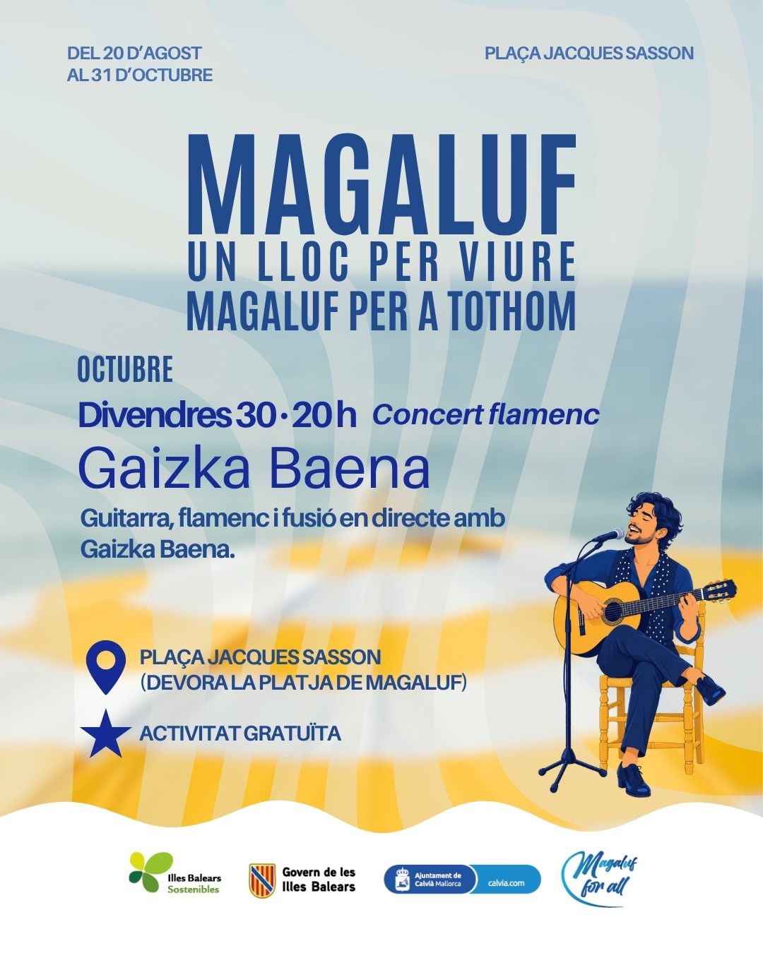 Gaizka Baena - Concert flamenc a la plaça Jacques Sasson