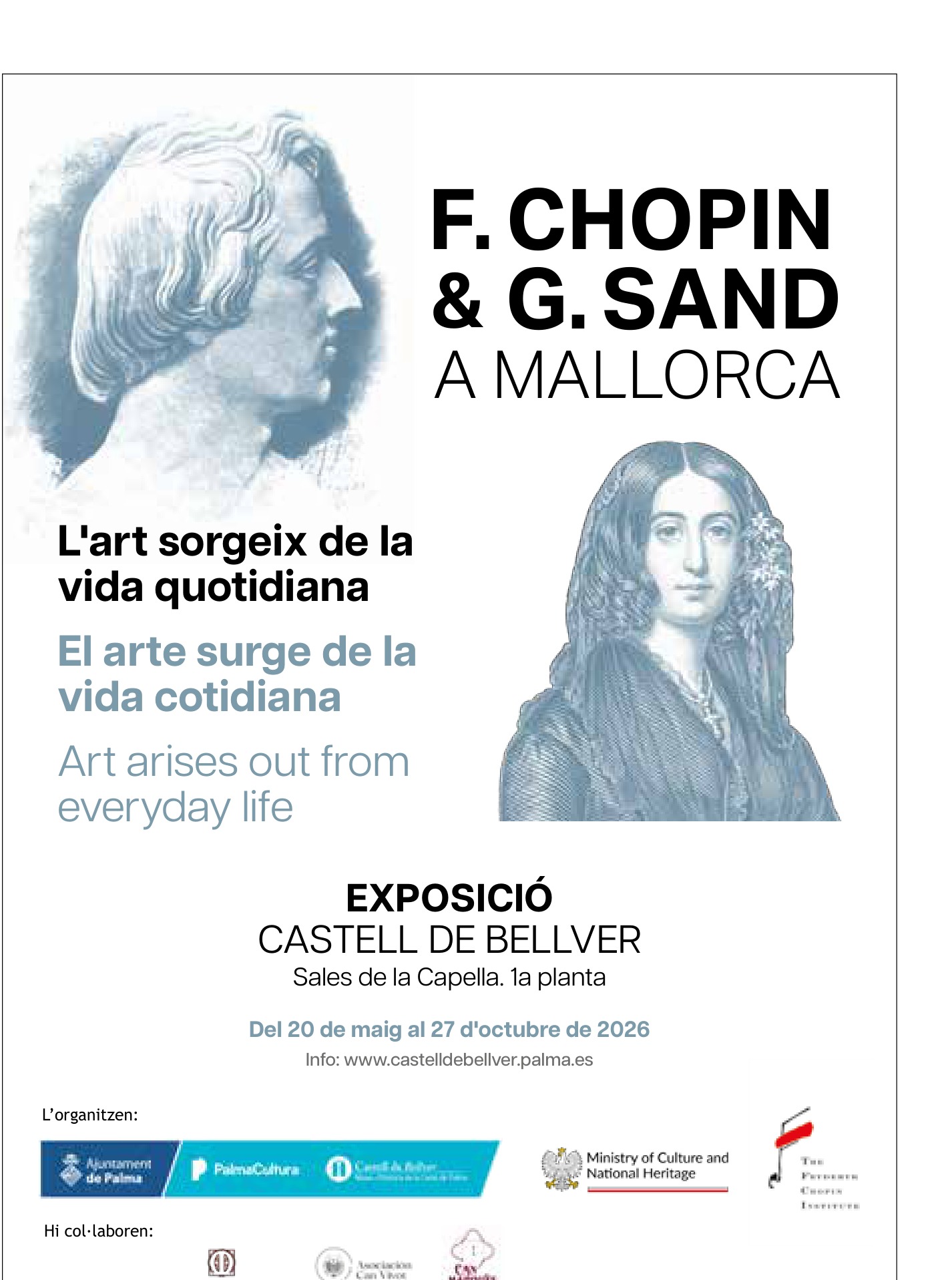 F. Chopin & G. Sand. L'art sorgeix de la vida quotidiana — Castell de Bellver