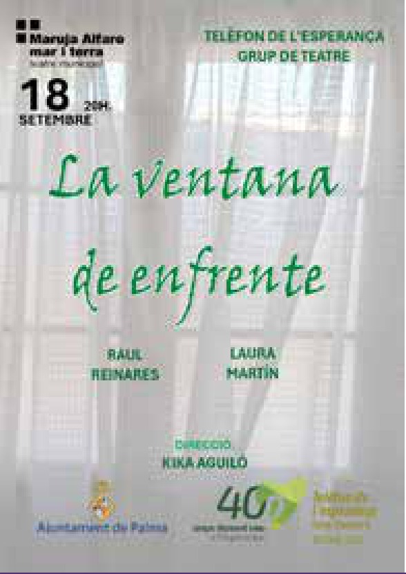 La finestra del davant — Telèfon de l'Esperança | Burball 2026
