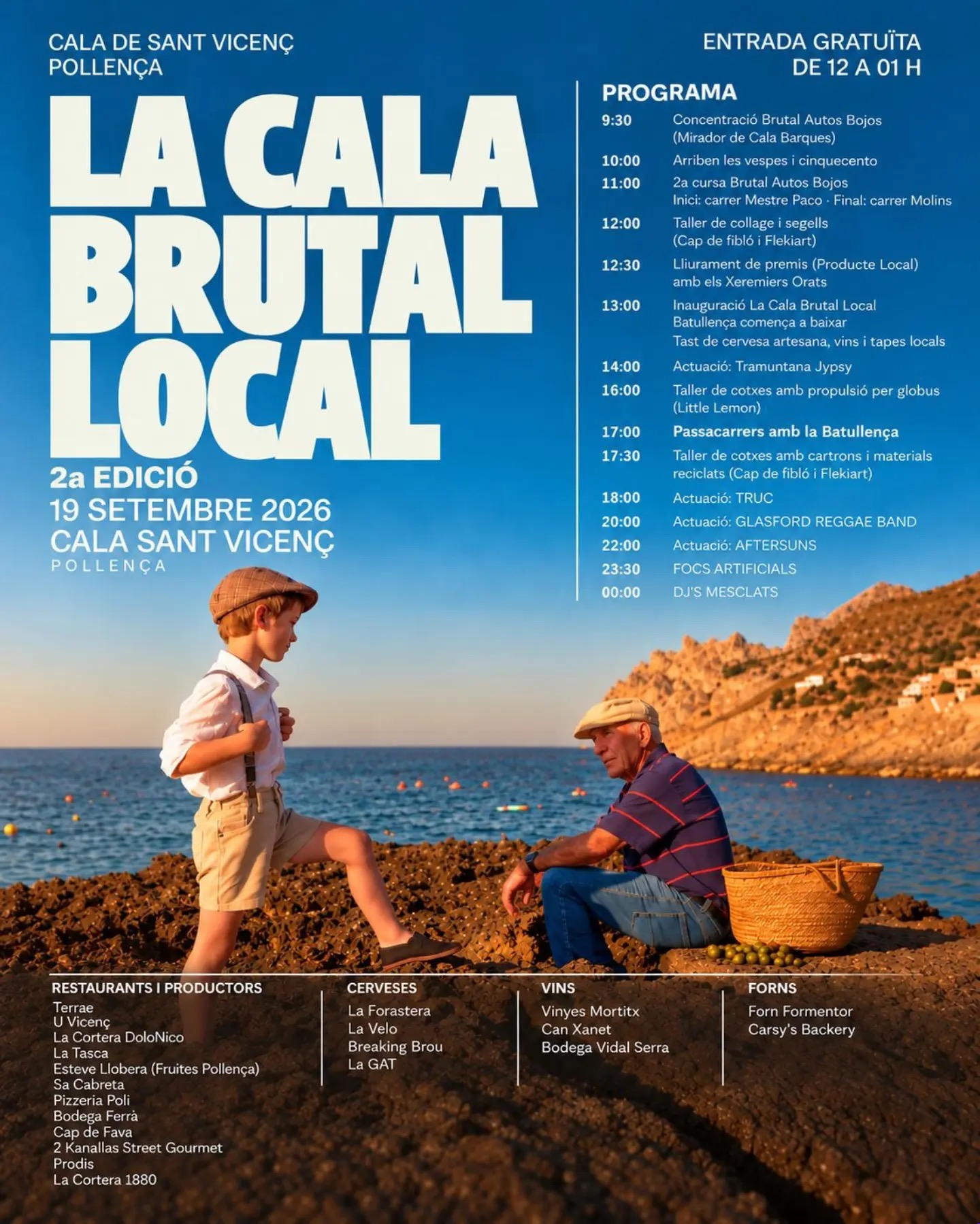 La Cala Brutal Local 2026 · Cala Sant Vicenç