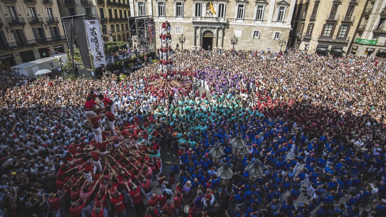 Castellers Festival of La Mercè 2026