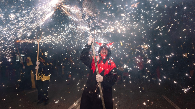 Ceptrotada i Correfoc de La Mercè 2026