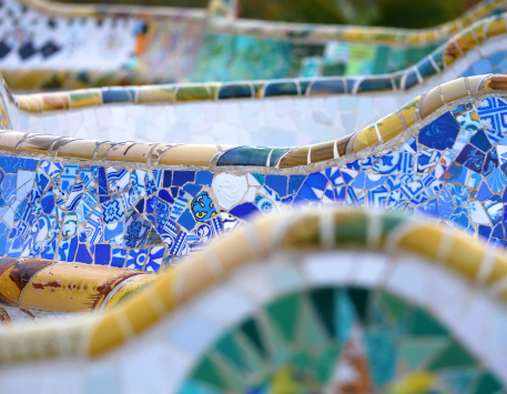 Ausstellung „A recer del Park Güell“ in Barcelona