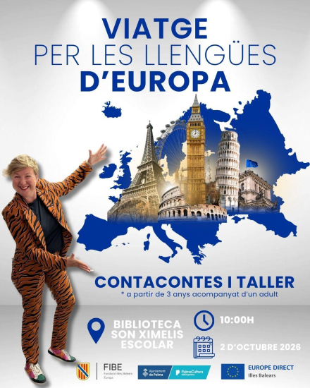 Viaje por las lenguas de Europa con Margalida Amengual