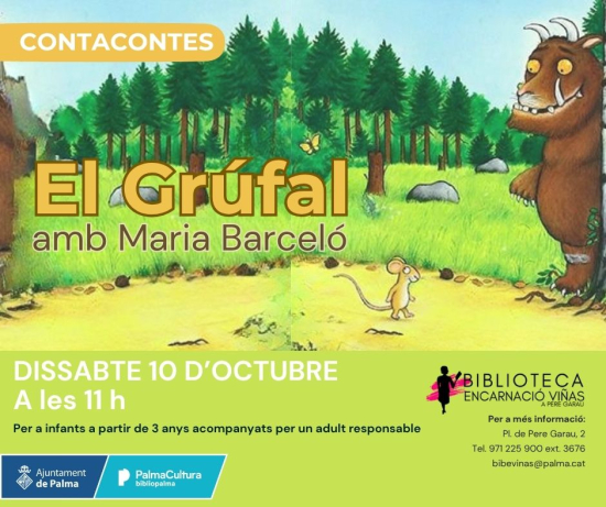 Bilderbuchkino: Der Grüffelo mit Maria Barceló