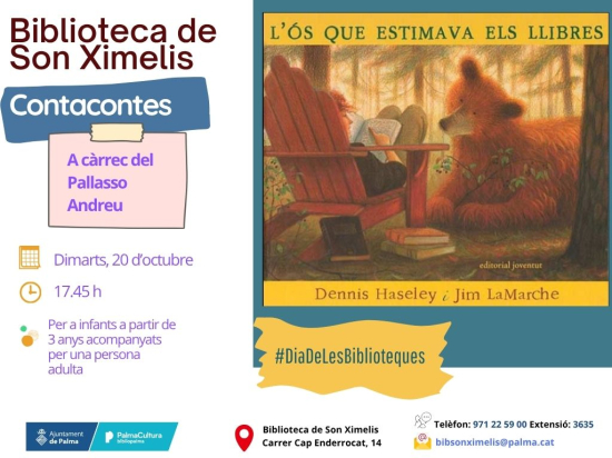 The Bear Who Loved Books with Pallasso Andreu in Palma