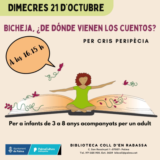 Bicheja, ¿de dónde vienen los cuentos?, amb Cris Peripècia
