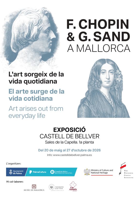 Chopin y Sand en el Castell de Bellver: arte y vida cotidiana