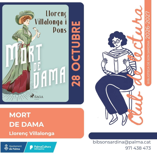 Club de lectura: Mort de dama a la Biblioteca de Son Sardina