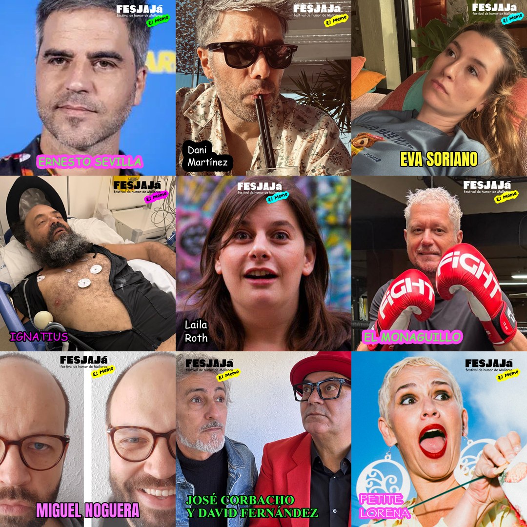 FesJajá 2026, XVII Festival d'Humor de Mallorca