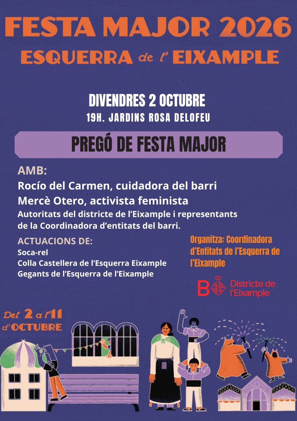 Festa Major de l'Esquerra de l'Eixample 2026