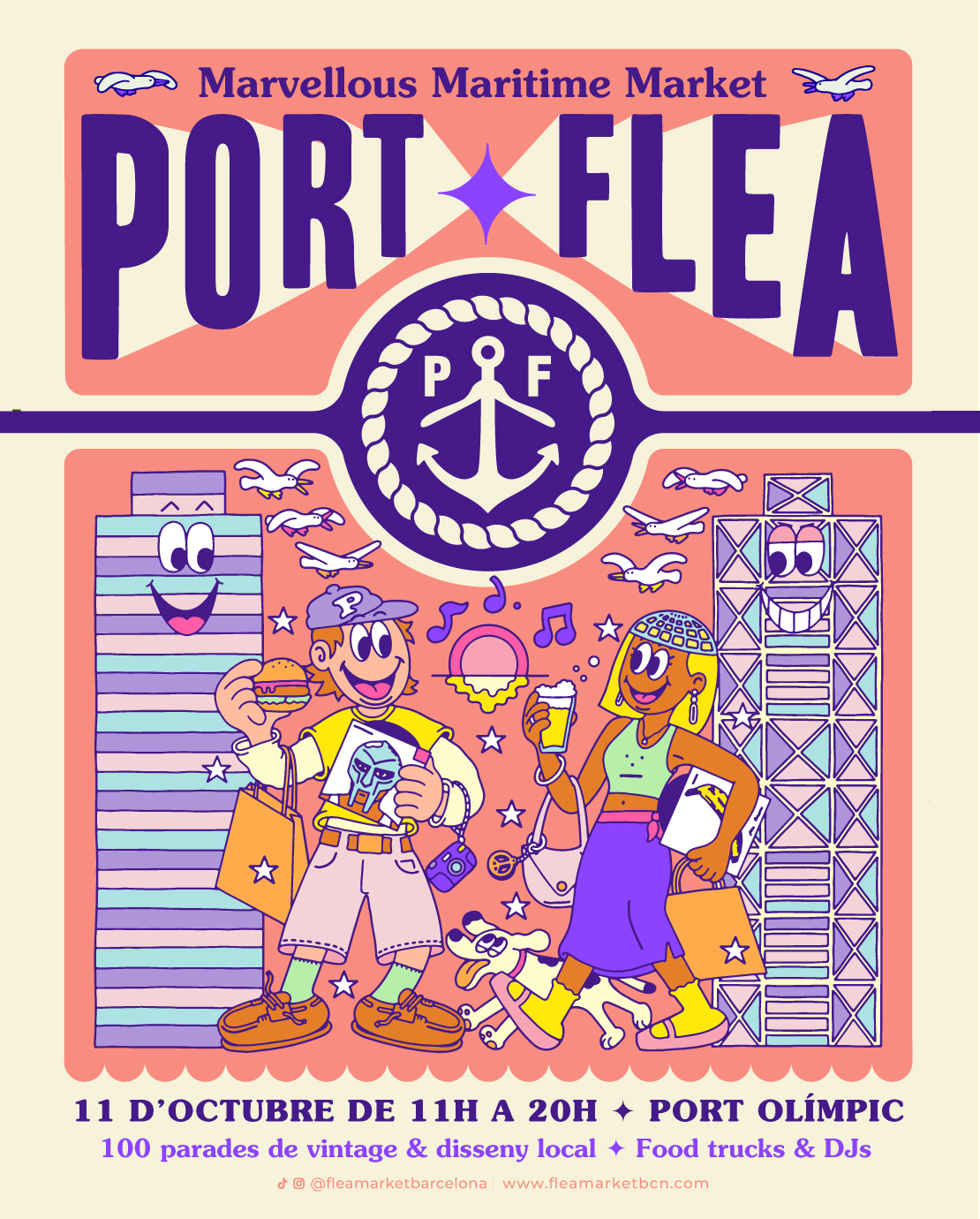 Port Flea, mercat de segona mà al Port Olímpic