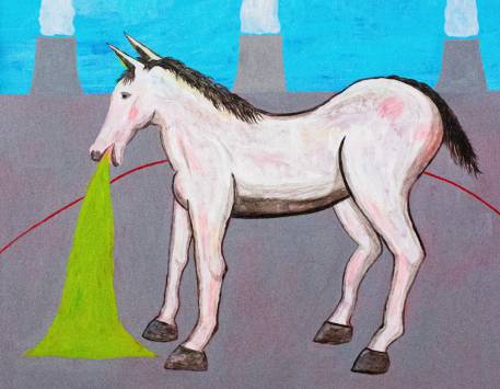 Exposición «Unfunny Paintings» de Matti Schulz en Barcelona