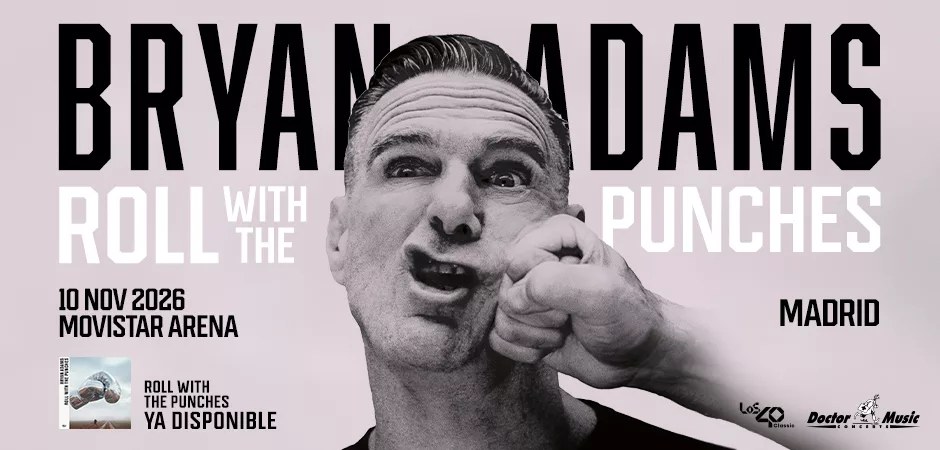 Bryan Adams live im Konzert in der Movistar Arena Madrid