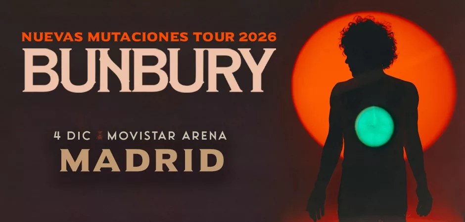Bunbury live im Konzert in der Movistar Arena Madrid