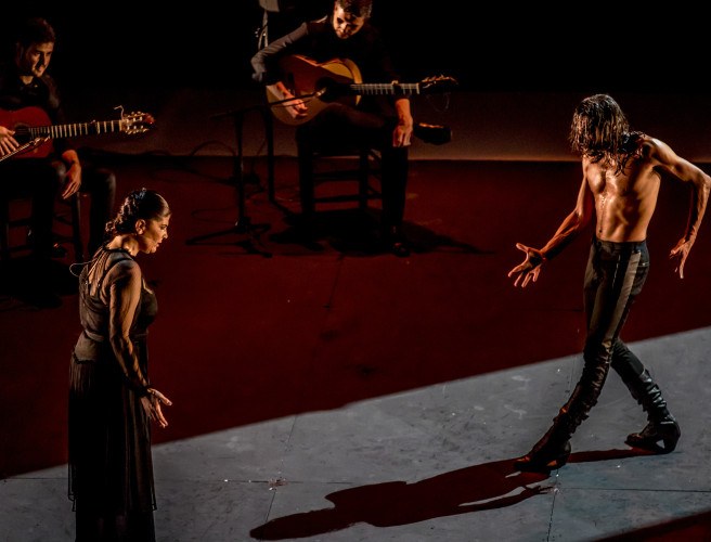 Guerrero: Eduardo Guerreros Flamenco am Templo de Debod