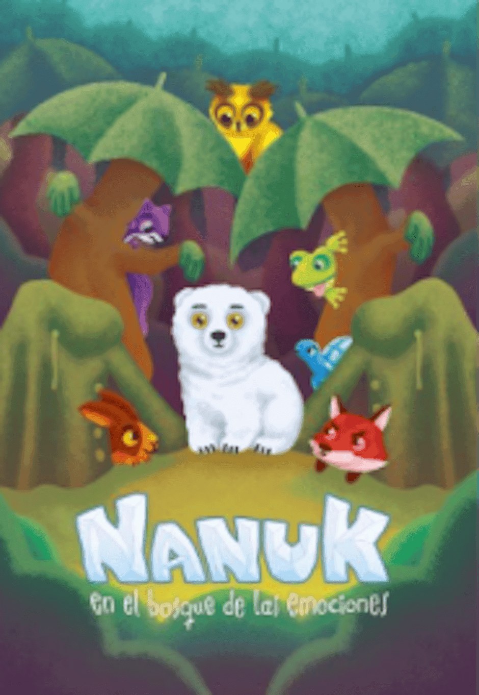 Nanuk en el bosque de las emociones: títeres familiares