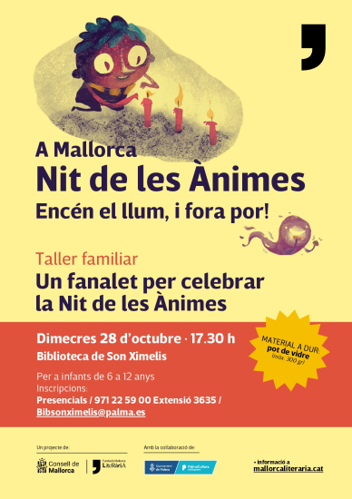 Kinder-Workshop zu Nit de les Ànimes in Son Ximelis