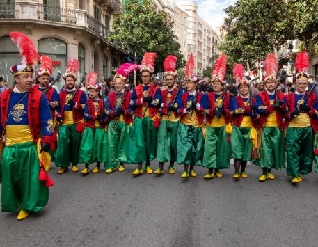 8. Fest der Mauren und Christen in der Vila de Gràcia
