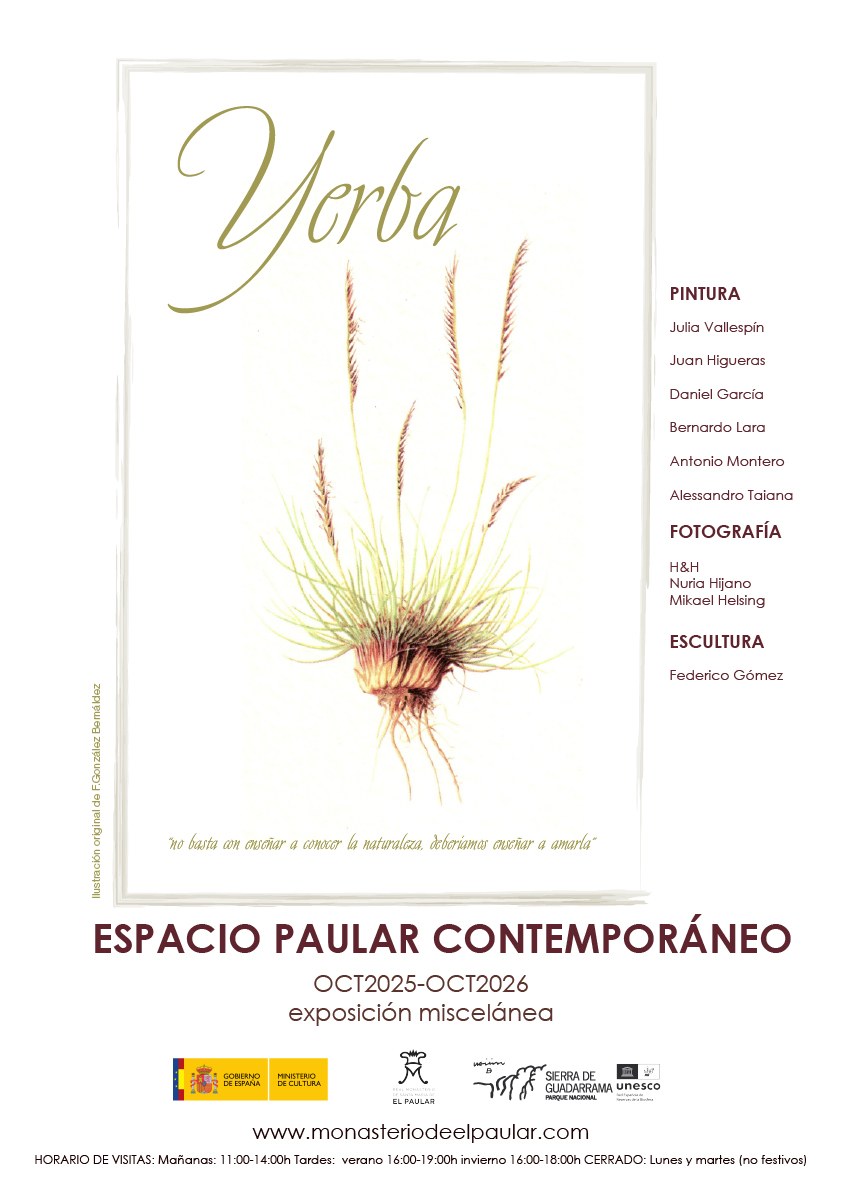 Exposición miscelánea Yerba en El Paular