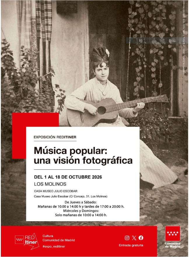 Exhibition 'Música popular: una visión fotográfica' in Los Molinos