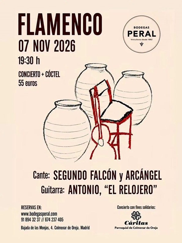 Flamenco und Wein in Colmenar de Oreja zum Weintourismustag