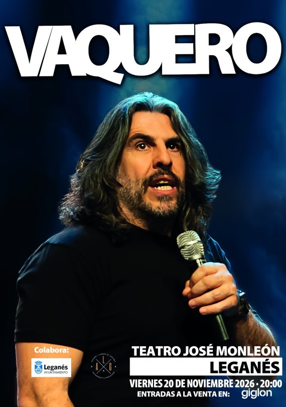 J.J. Vaquero presenta su monólogo en Leganés