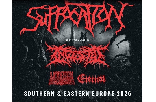 Suffocation in Concert at Santana 27 with Ingested, Undeath & Eternal