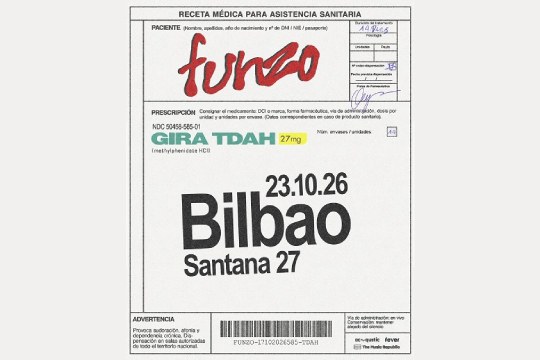 Funzo live im Konzert im Santana 27 in Bilbao