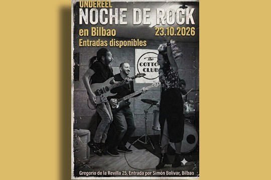 Konzert von Undereel im Cotton Club Bilbao