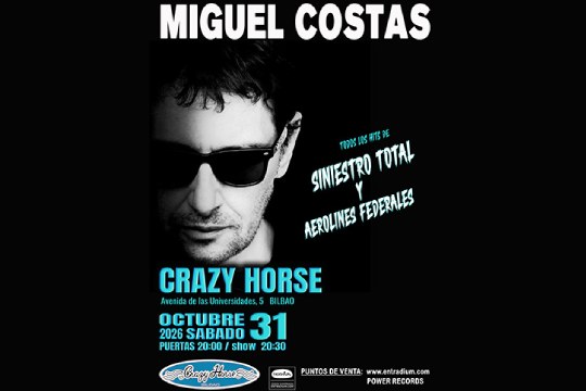 Miguel Costas en concierto: Grandes éxitos de Siniestro Total