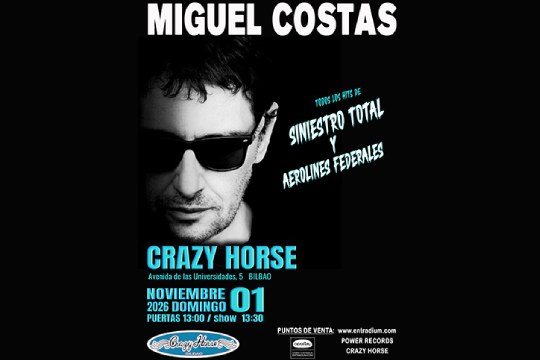 Miguel Costas Live in Morning Concert at Crazy Horse Bilbao