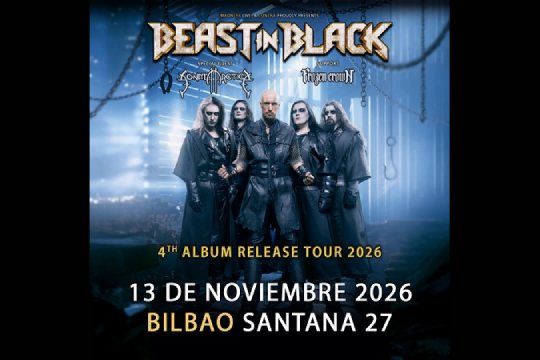 Beast in Black, Sonata Arctica and Frozen Crown Live in Bilbao