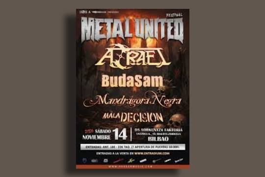 Metal United Fest 2026 at D8 Sorkuntza Faktoria