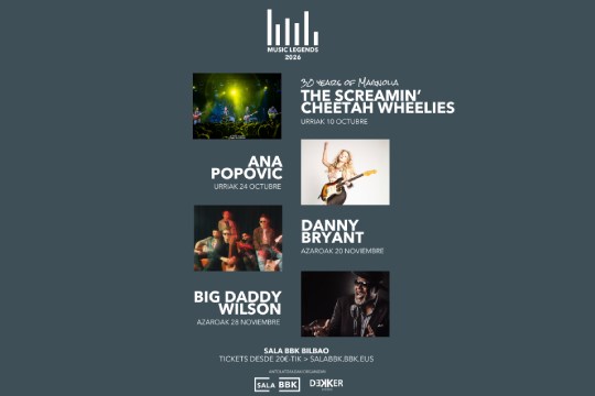 Danny Bryant in Concert: BBK Music Legends 2026 in Bilbao