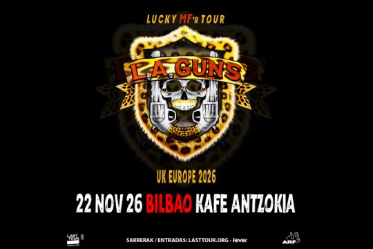 L.A. Guns and Sticks N Stones in Concert at Kafe Antzokia