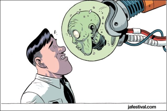Cosmic Wonder: Sci-Fi and Comic Art by Albert Monteys