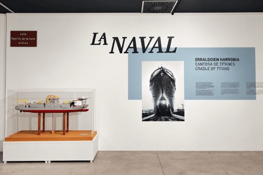 Ausstellung: La Naval. Cantera de titanes in Bilbao
